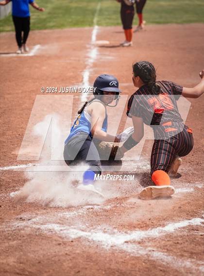 Thumbnail 1 in Wells vs Coleville (NIAA Class 1A Northern Playoff Game 2) photogallery.
