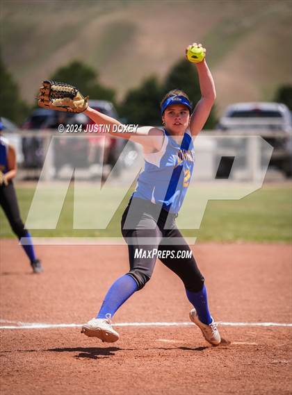 Thumbnail 3 in Wells vs Coleville (NIAA Class 1A Northern Playoff Game 2) photogallery.