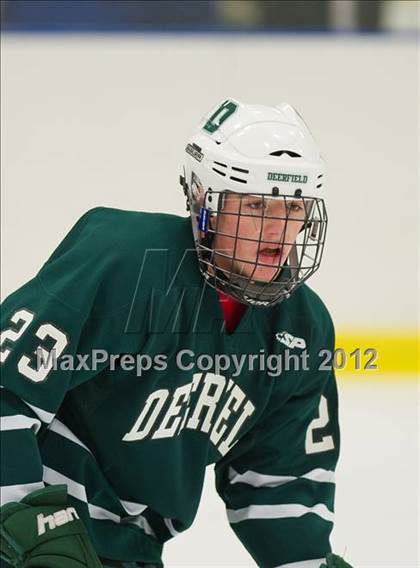 Thumbnail 2 in Milton Academy vs Deerfield Academy (Flood-Marr Tournament) photogallery.