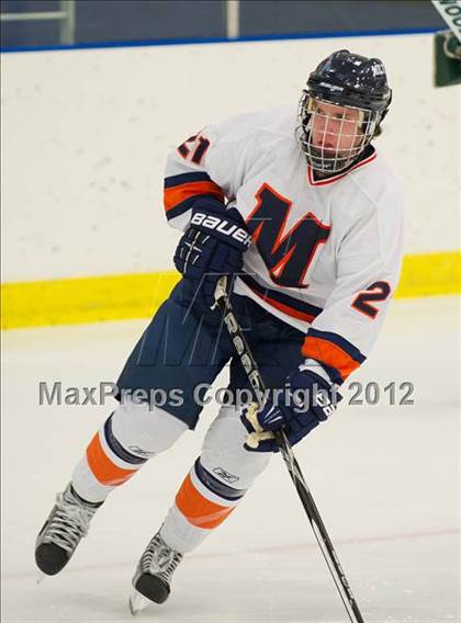 Thumbnail 3 in Milton Academy vs Deerfield Academy (Flood-Marr Tournament) photogallery.