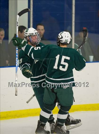 Thumbnail 2 in Milton Academy vs Deerfield Academy (Flood-Marr Tournament) photogallery.