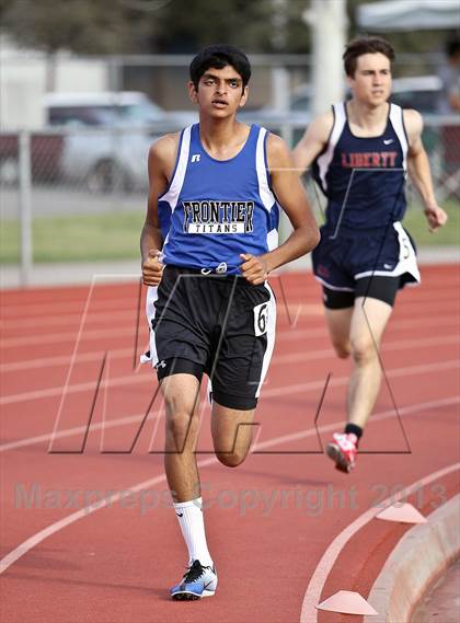 Thumbnail 2 in South West Yosemite League Meet #1 (1600m) photogallery.