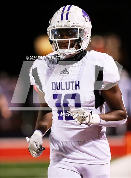 Thumbnail 3 in Duluth @ Milton (GHSA 7A Playoffs Round 1) photogallery.