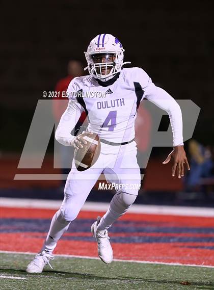 Thumbnail 3 in Duluth @ Milton (GHSA 7A Playoffs Round 1) photogallery.