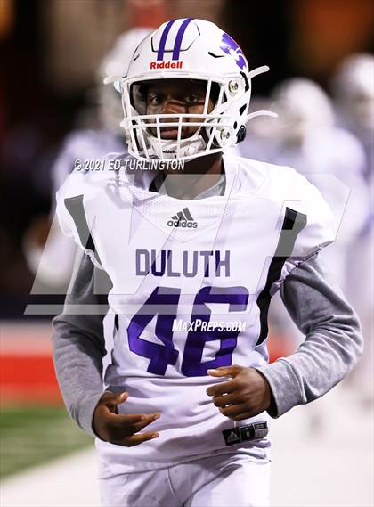 Thumbnail 3 in Duluth @ Milton (GHSA 7A Playoffs Round 1) photogallery.