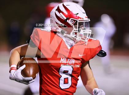 Thumbnail 3 in Duluth @ Milton (GHSA 7A Playoffs Round 1) photogallery.
