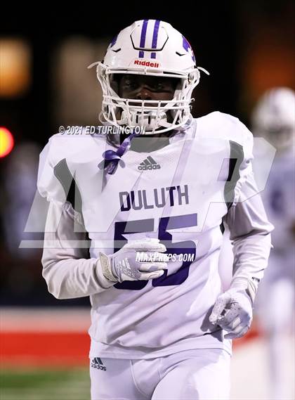 Thumbnail 2 in Duluth @ Milton (GHSA 7A Playoffs Round 1) photogallery.