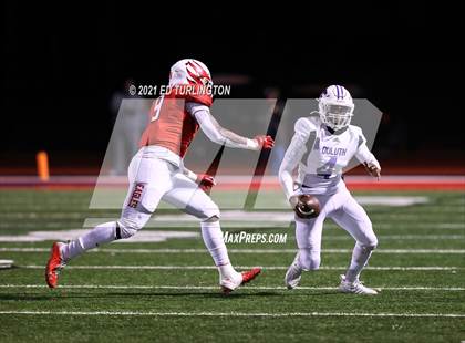 Thumbnail 3 in Duluth @ Milton (GHSA 7A Playoffs Round 1) photogallery.