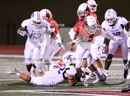 Thumbnail 2 in Duluth @ Milton (GHSA 7A Playoffs Round 1) photogallery.