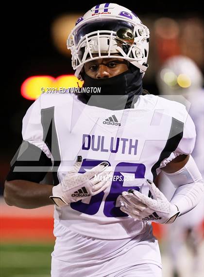 Thumbnail 2 in Duluth @ Milton (GHSA 7A Playoffs Round 1) photogallery.