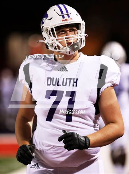 Thumbnail 2 in Duluth @ Milton (GHSA 7A Playoffs Round 1) photogallery.
