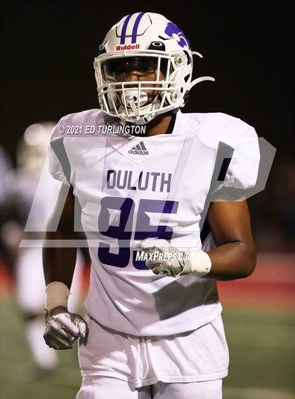 Thumbnail 2 in Duluth @ Milton (GHSA 7A Playoffs Round 1) photogallery.