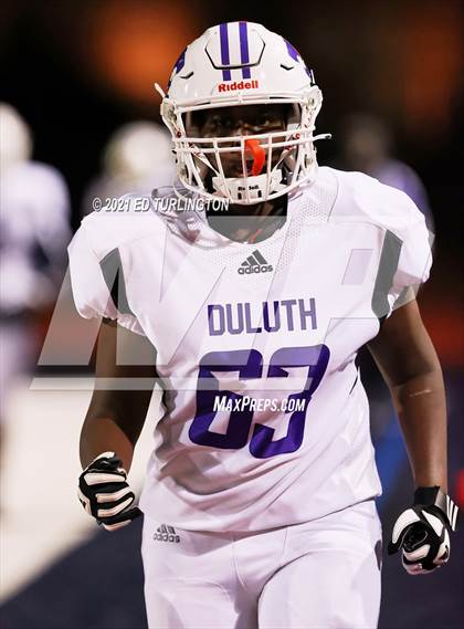 Thumbnail 1 in Duluth @ Milton (GHSA 7A Playoffs Round 1) photogallery.