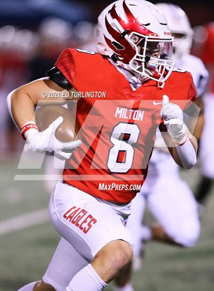 Thumbnail 3 in Duluth @ Milton (GHSA 7A Playoffs Round 1) photogallery.