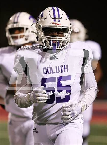 Thumbnail 3 in Duluth @ Milton (GHSA 7A Playoffs Round 1) photogallery.