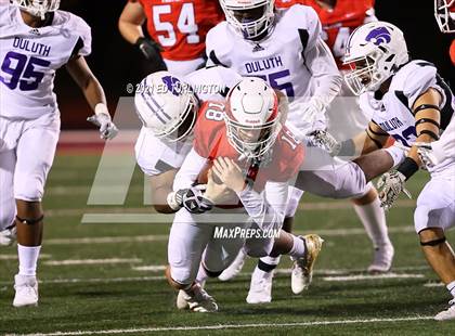 Thumbnail 2 in Duluth @ Milton (GHSA 7A Playoffs Round 1) photogallery.