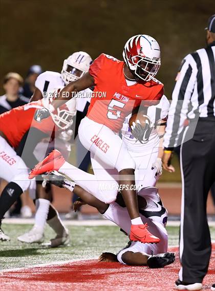Thumbnail 1 in Duluth @ Milton (GHSA 7A Playoffs Round 1) photogallery.