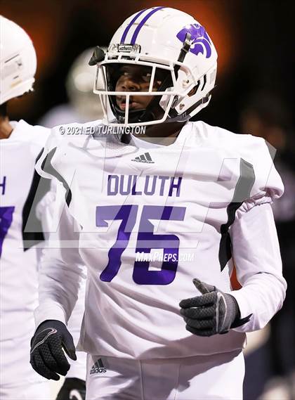 Thumbnail 2 in Duluth @ Milton (GHSA 7A Playoffs Round 1) photogallery.