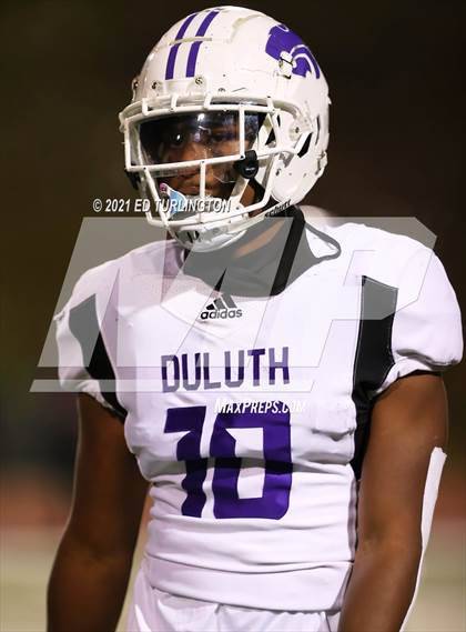 Thumbnail 3 in Duluth @ Milton (GHSA 7A Playoffs Round 1) photogallery.