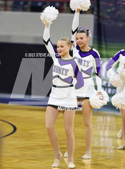 Thumbnail 2 in Douglas County CHSAA Spirit Poms photogallery.