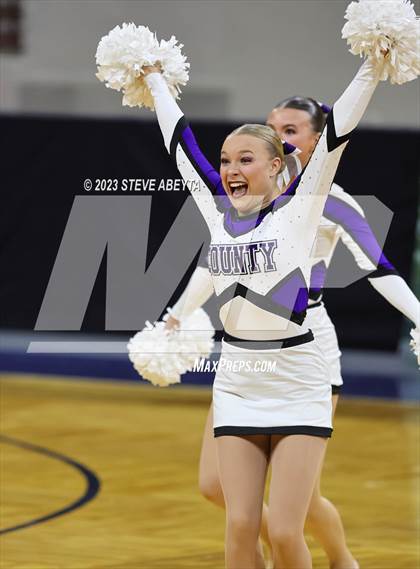 Thumbnail 3 in Douglas County CHSAA Spirit Poms photogallery.