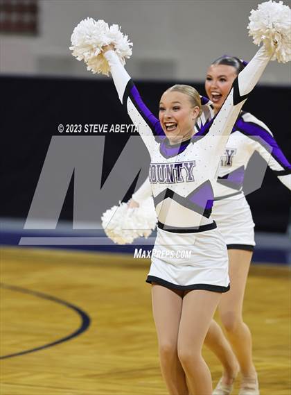 Thumbnail 2 in Douglas County CHSAA Spirit Poms photogallery.