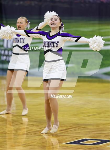 Thumbnail 2 in Douglas County CHSAA Spirit Poms photogallery.