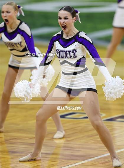 Thumbnail 2 in Douglas County CHSAA Spirit Poms photogallery.