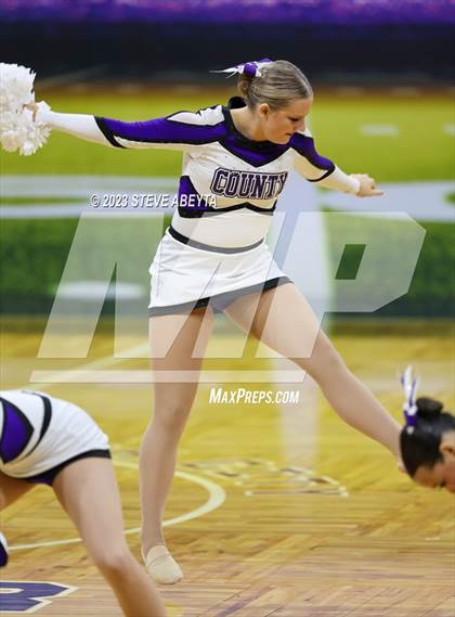 Thumbnail 2 in Douglas County CHSAA Spirit Poms photogallery.