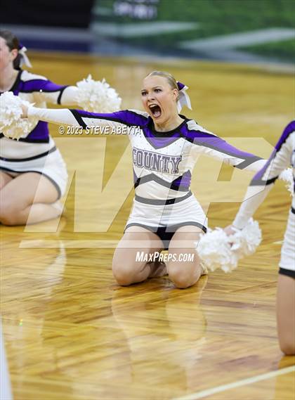 Thumbnail 3 in Douglas County CHSAA Spirit Poms photogallery.