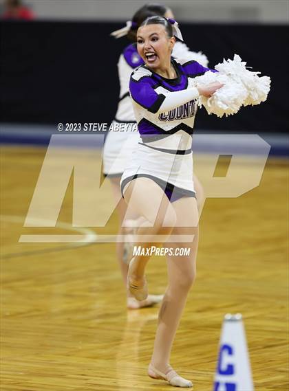 Thumbnail 2 in Douglas County CHSAA Spirit Poms photogallery.