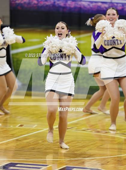 Thumbnail 2 in Douglas County CHSAA Spirit Poms photogallery.