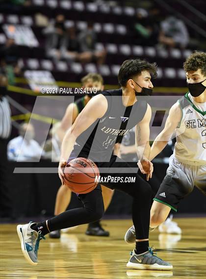 Thumbnail 2 in St. Mary's vs. Lutheran (CHSAA 3A State Final) photogallery.
