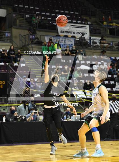 Thumbnail 2 in St. Mary's vs. Lutheran (CHSAA 3A State Final) photogallery.