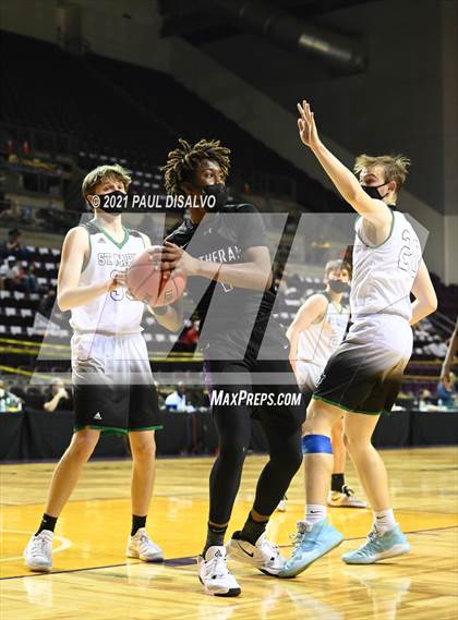 Thumbnail 3 in St. Mary's vs. Lutheran (CHSAA 3A State Final) photogallery.