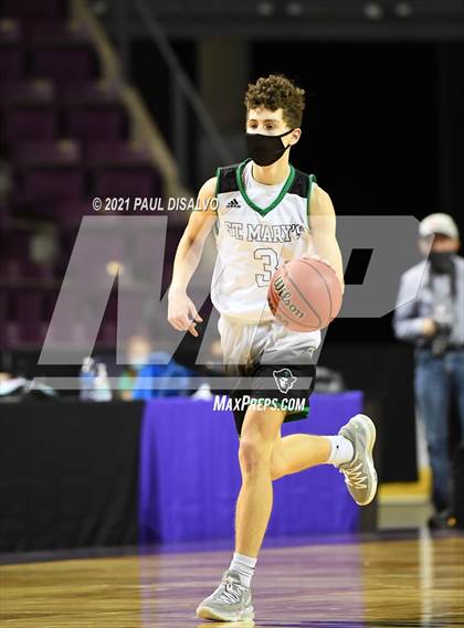 Thumbnail 2 in St. Mary's vs. Lutheran (CHSAA 3A State Final) photogallery.