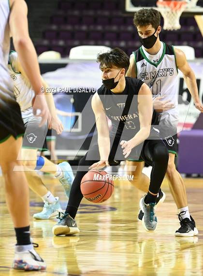 Thumbnail 2 in St. Mary's vs. Lutheran (CHSAA 3A State Final) photogallery.
