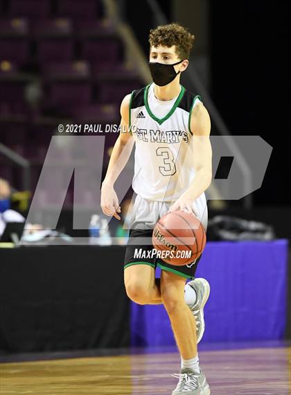 Thumbnail 3 in St. Mary's vs. Lutheran (CHSAA 3A State Final) photogallery.