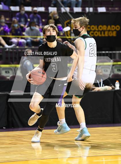 Thumbnail 3 in St. Mary's vs. Lutheran (CHSAA 3A State Final) photogallery.