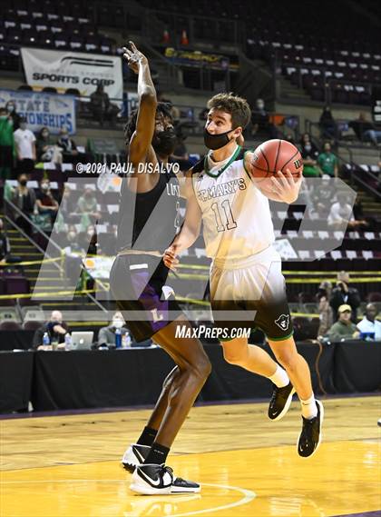 Thumbnail 3 in St. Mary's vs. Lutheran (CHSAA 3A State Final) photogallery.