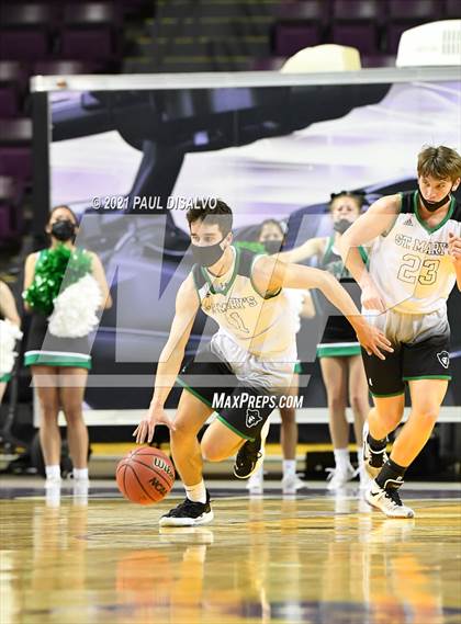 Thumbnail 2 in St. Mary's vs. Lutheran (CHSAA 3A State Final) photogallery.