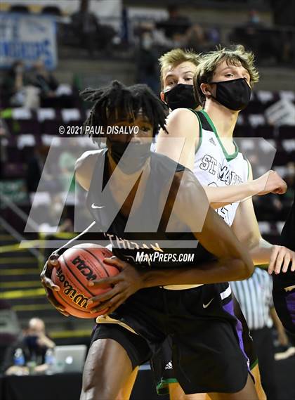 Thumbnail 2 in St. Mary's vs. Lutheran (CHSAA 3A State Final) photogallery.