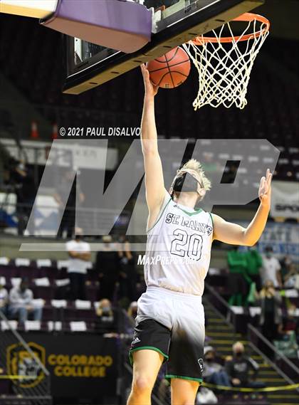 Thumbnail 2 in St. Mary's vs. Lutheran (CHSAA 3A State Final) photogallery.