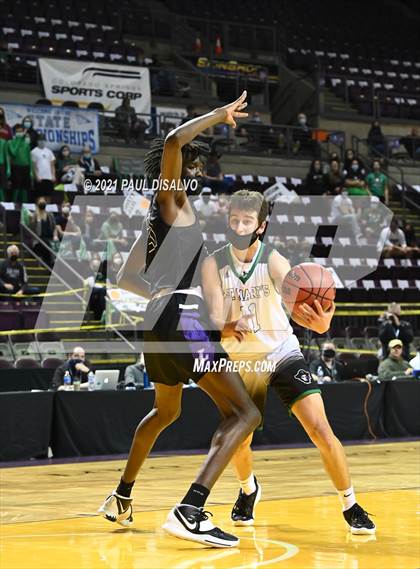 Thumbnail 2 in St. Mary's vs. Lutheran (CHSAA 3A State Final) photogallery.