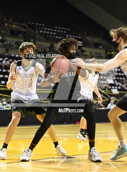 Thumbnail 1 in St. Mary's vs. Lutheran (CHSAA 3A State Final) photogallery.