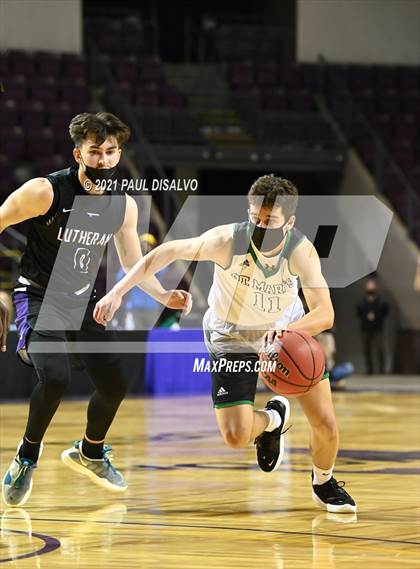 Thumbnail 2 in St. Mary's vs. Lutheran (CHSAA 3A State Final) photogallery.
