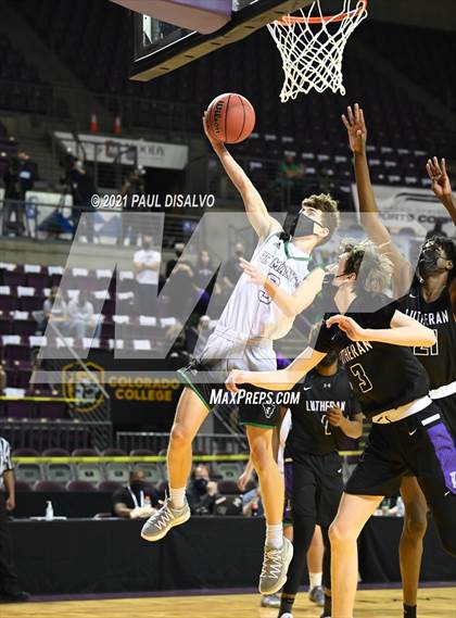 Thumbnail 1 in St. Mary's vs. Lutheran (CHSAA 3A State Final) photogallery.