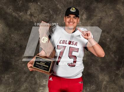 Thumbnail 1 in Colusa vs. Sweetwater (CIF State D6A Championship Trophy Awards) photogallery.