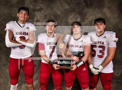 Thumbnail 1 in Colusa vs. Sweetwater (CIF State D6A Championship Trophy Awards) photogallery.
