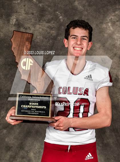 Thumbnail 2 in Colusa vs. Sweetwater (CIF State D6A Championship Trophy Awards) photogallery.